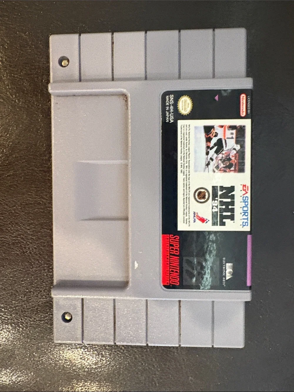 Nintendo Super Nintendo NHL '94 Cartridge (Gray)
